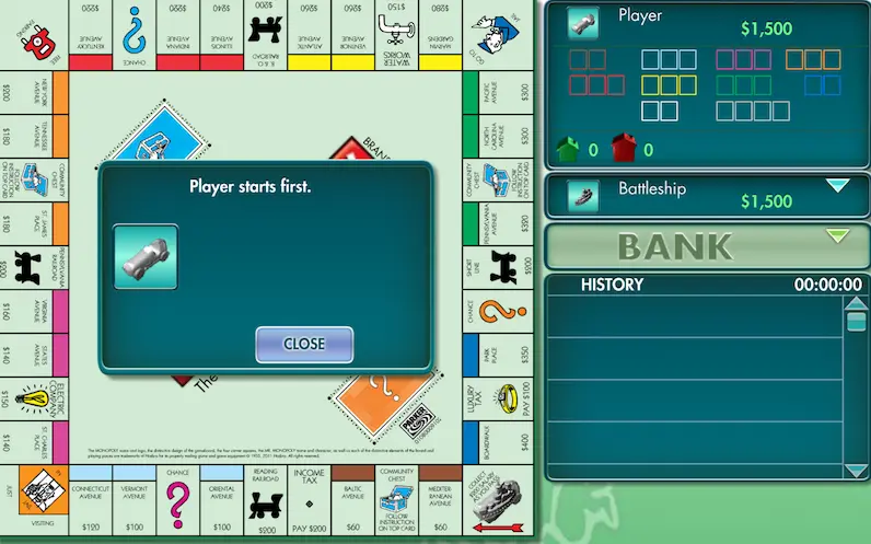 Monopoly Online Game Screenshot