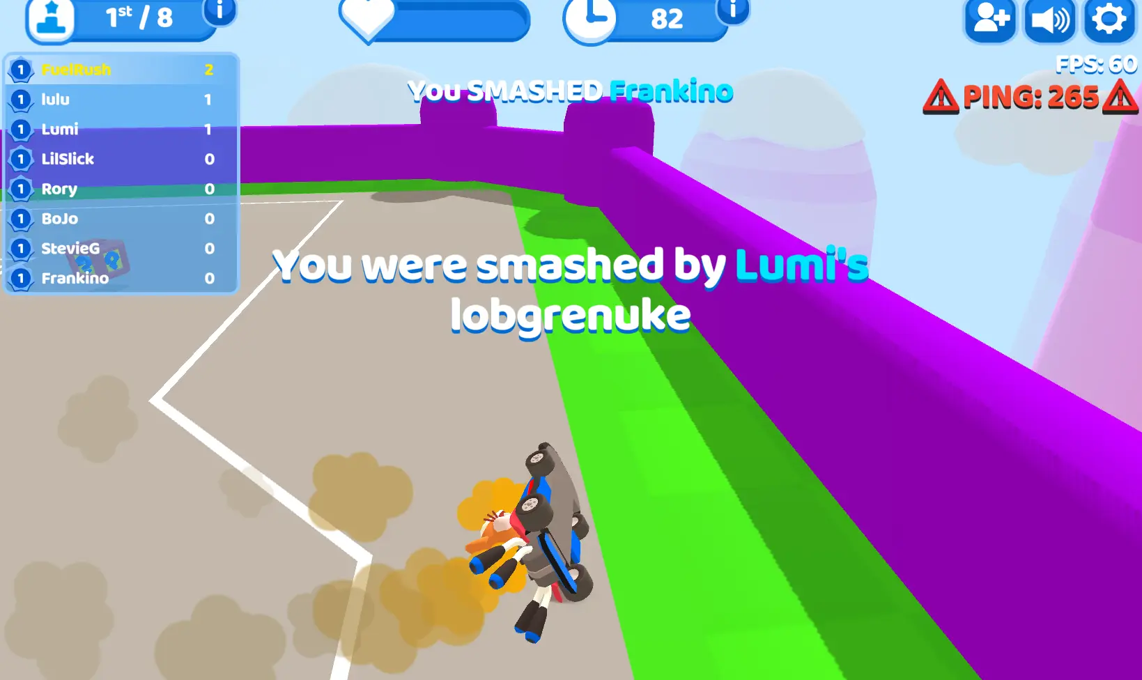 Smash Karts Game Screenshot